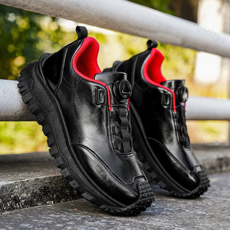 

Men's Large Size Casual Shoes Comfortable Soft Chunky Sole Sneakers Daily Fashion Non Slip Hard Wearing Walking Vulcanized Shoes