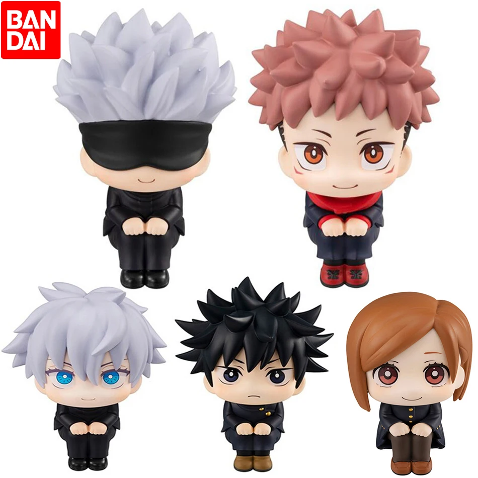 10cm Anime Jujutsu Kaisen Figure Itadori Yuji Gojo Satori Fushiguro Megumi Kugisaki Kawaii Toy PVC Model Action Figure Kid Gift