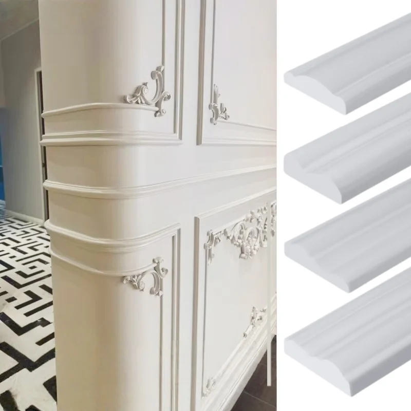 1pc Peel and Stick Wall Molding Kit,Premade Self Adhesive Wainscoting Panels,Ready to Assemble Accent Molding Trim for Interior