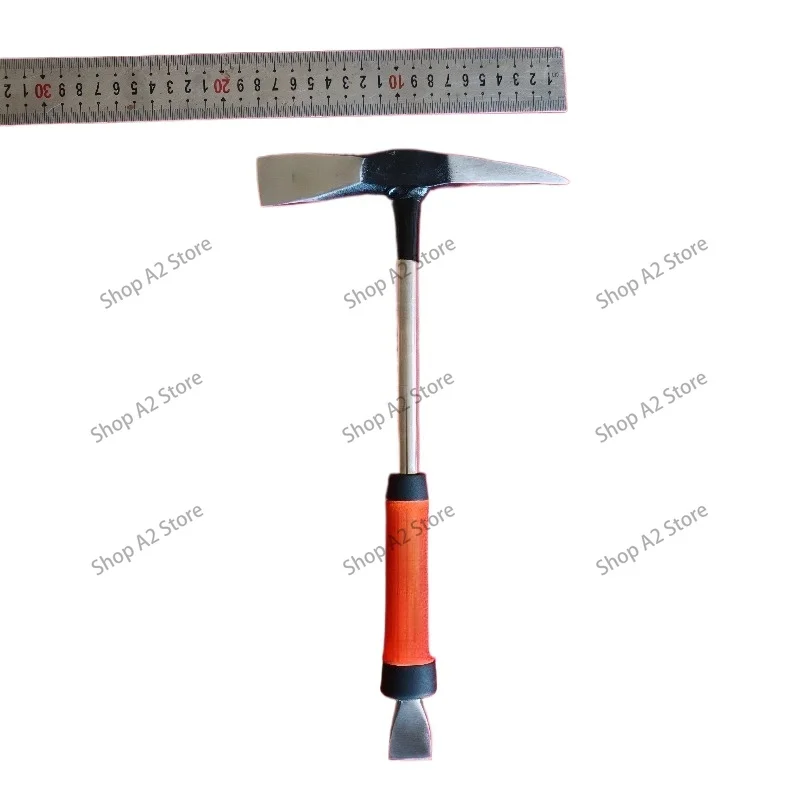 High Hardness Quenched Forged Chipping Hammer, Flat Tail Welding Slag & Rust Removal Hammer for Welder