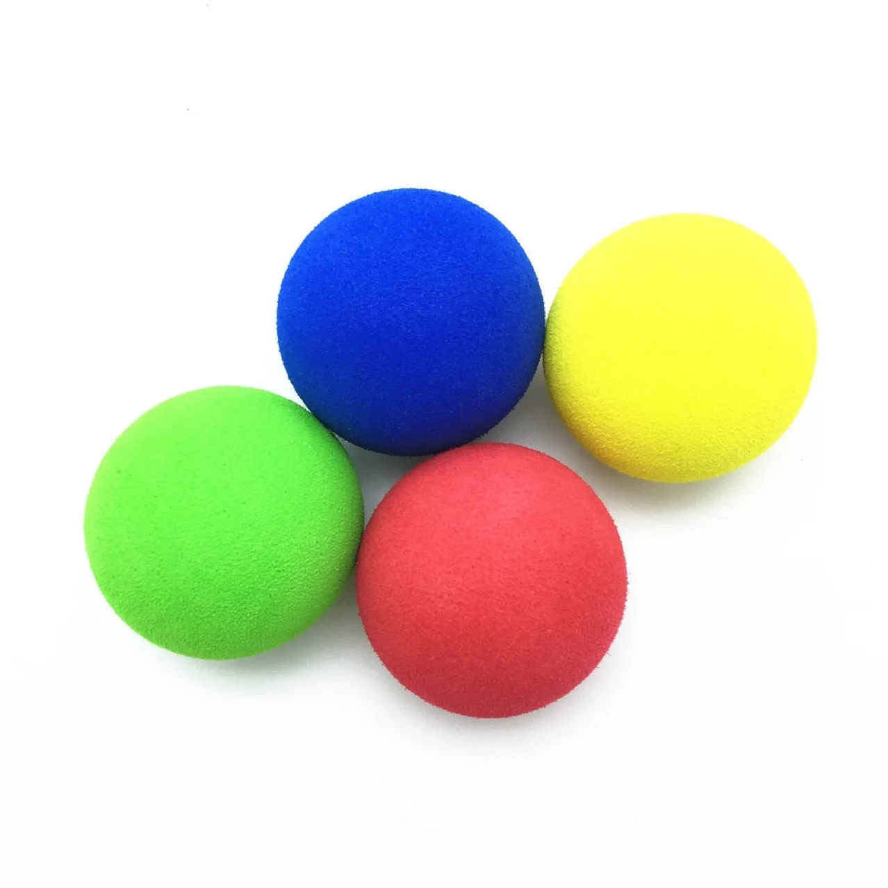 50 pz Colori Casuali Palline Eva Schiuma EVA Palla da Pratica per Interni Palla Giocattolo per Animali Domestici per Pistola Aerodinamica Interactiva Alimentata ad Aria