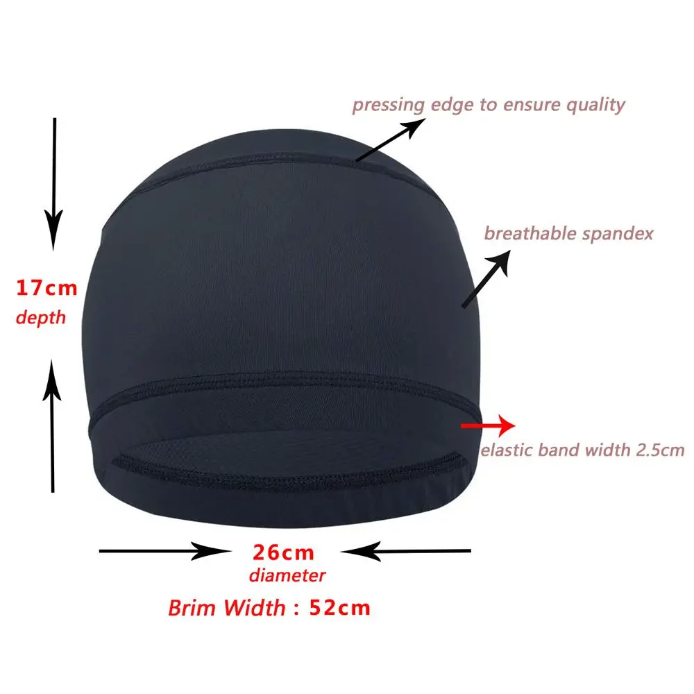 Szybkoschnący, oddychający kask czapka rowerowa czapka z czaszką antypoślizgowa czapka sportowa MTC jazda na rowerze rowerowa czapka rowerowa czapka