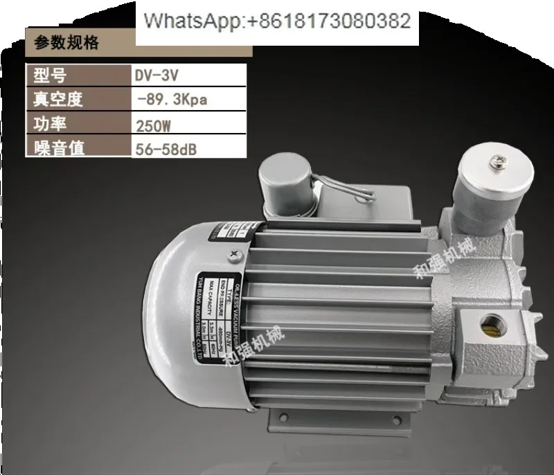 Pompe à vide DV-3V/5V/8V/N, grattoir à carbone, pompe à ventouse rotative sans huile
