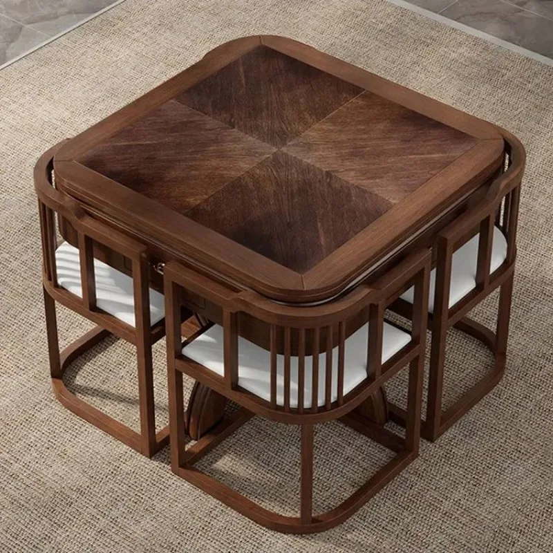 dual-purpose integrated household electric mahjong machine fully automatic machine hemp Chinese multi-functional dining table
