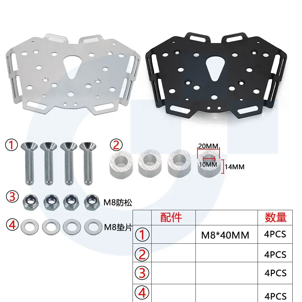 FOR Honda XL750 TRANSALP 2023-2025 Motorcycle Luggage Racks Side Carrier Side Panniers Rack REARACE Saddlebag Support Racks