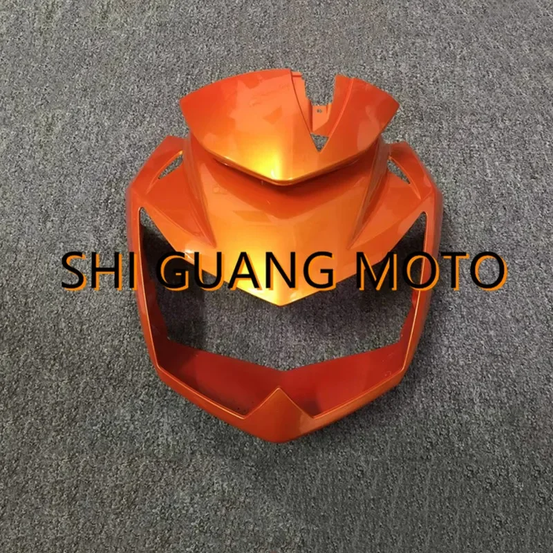 

Orange Front Head Neck Upper Fairing Cowling Nose Fit For kawasaki Z750 2007 2008-2013