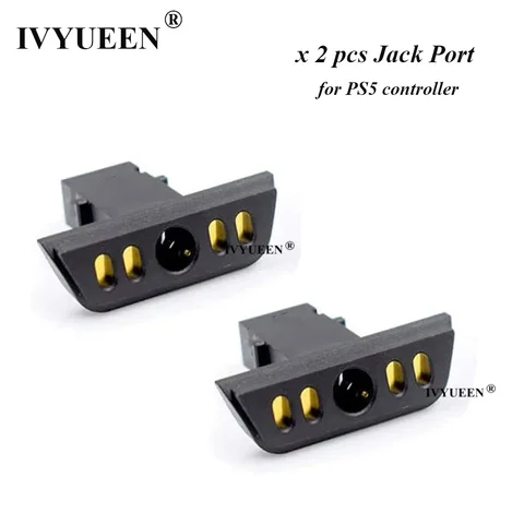 IVYUEEN 2 10 PCS for DualSense PS5 Headphone Headset Port Socket Jack…