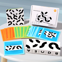 3D Wooden Rotating Building Blocks Geometry Puzzle Logic and Spatial Reasoning Party Games Early Educational Toys Gifts for Kids