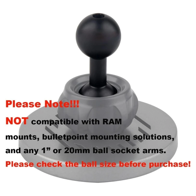 77JC Plastic Double Ball Extension Rod Universal Suitable for 17mm Mount Systems