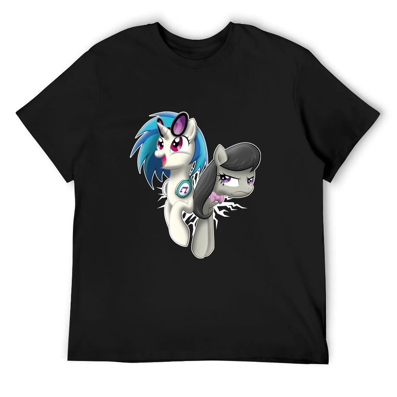 

STUCK Vinyl & Octavia T-Shirt T-shirts oversize Clothing sports fans compression shirt men