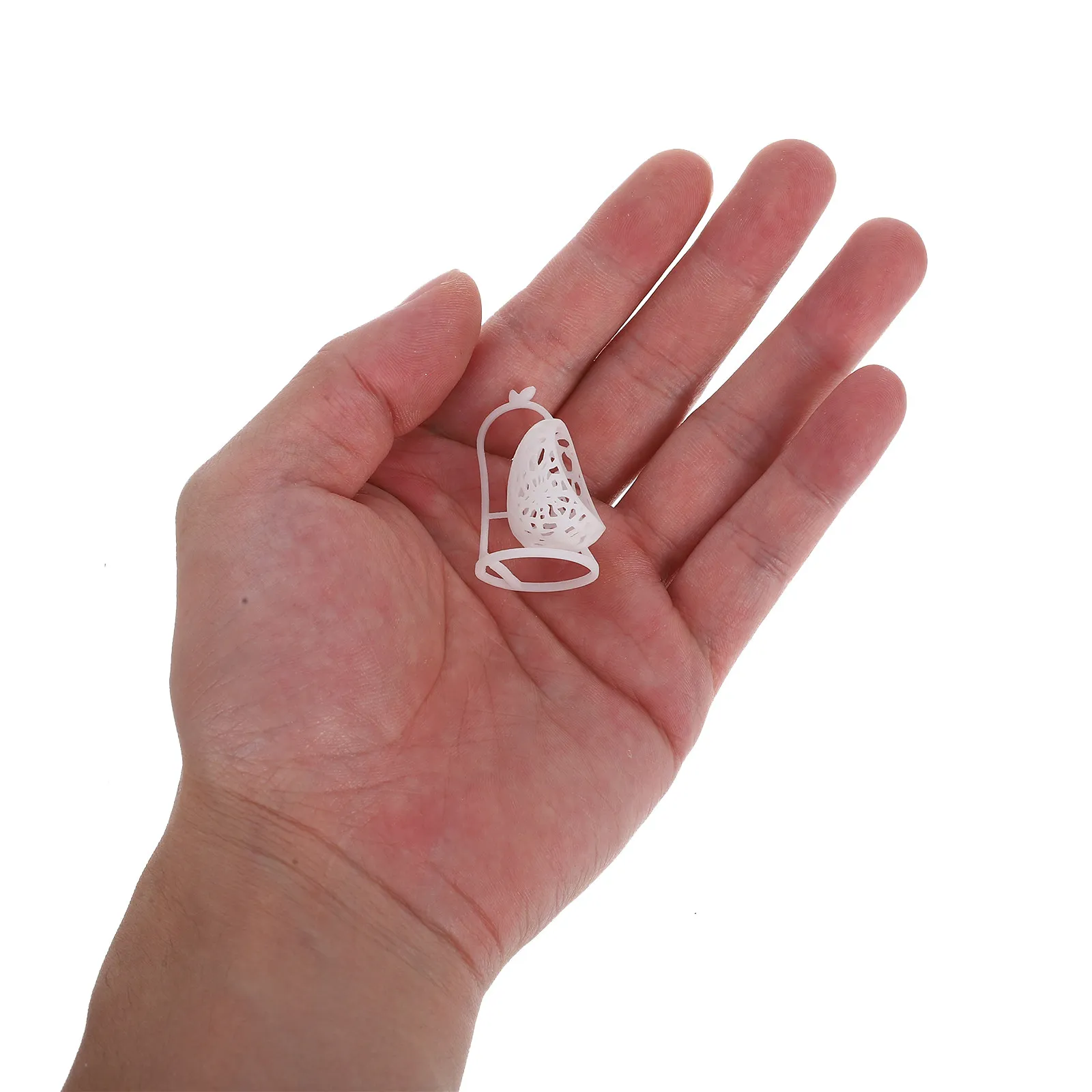 

2Pcs Micro Miniature Hanging Chair 1:50 Scale Realistic Swing Seat for Dollhouse Craft Display Home Decor Ornaments