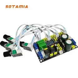SOTAMIA OPA2604 OP AMP Tone Preamp Pre Amplifier Audio Board DIY Sound Speaker Power Home Theater Amplificador