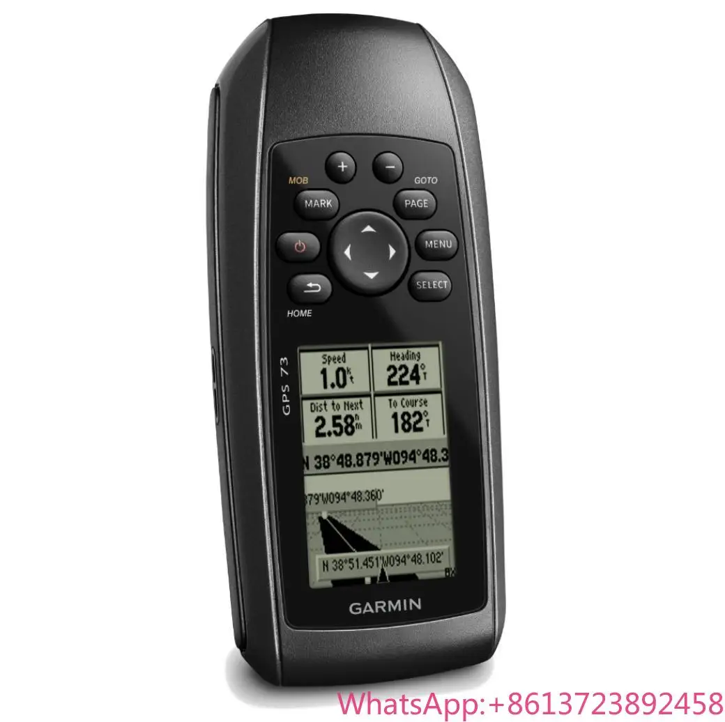 

Brand new and 100% original Gar min73 Handheld GPS Marine Navigator Marine Floating Locator Outdoor 72H upgrade