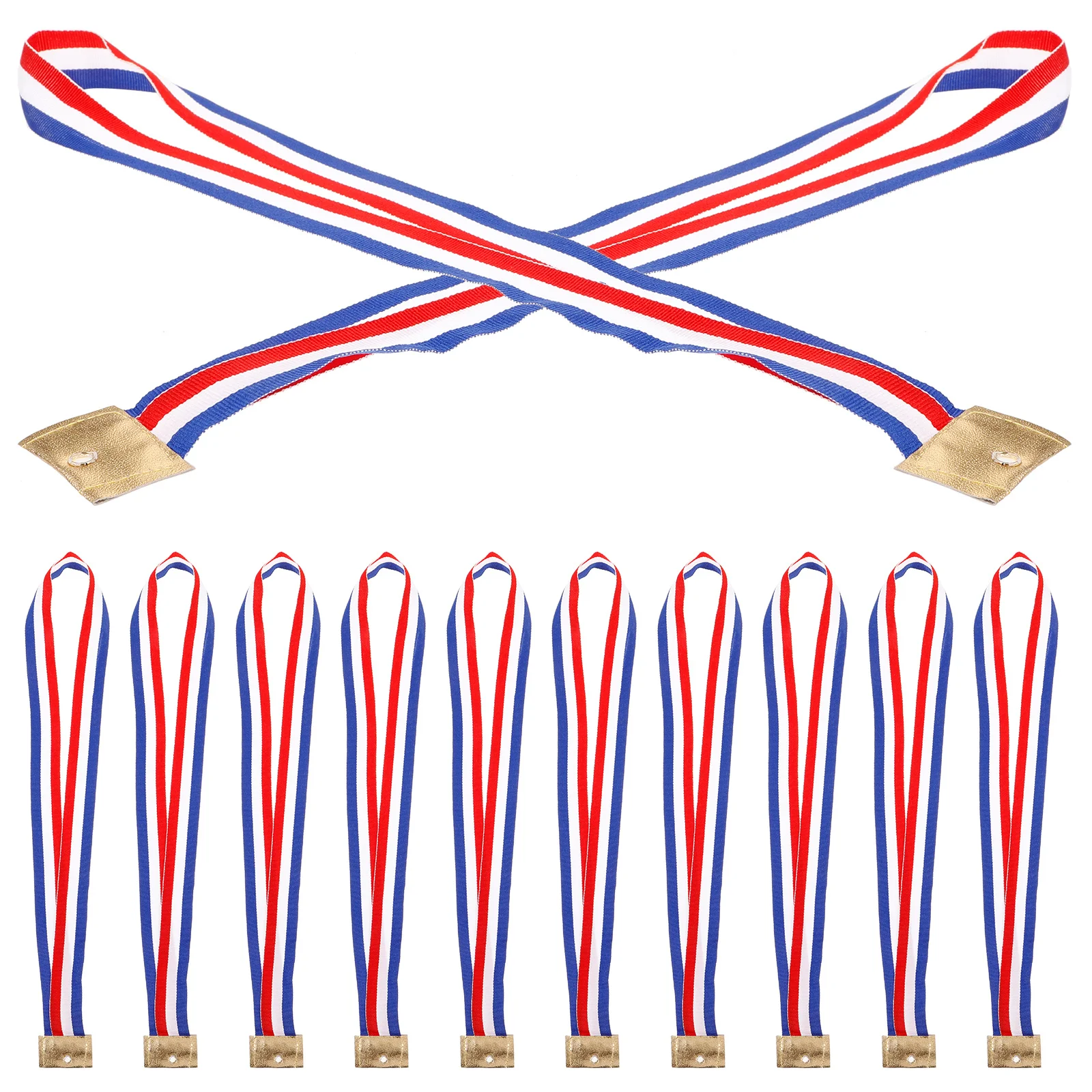 25 قطعة أشرطة الرقبة ميدالية جائزة الشريط اسهم للرياضة حفلة المنافسة ميداليات معلقة الأشرطة ميدالية الشريط #5