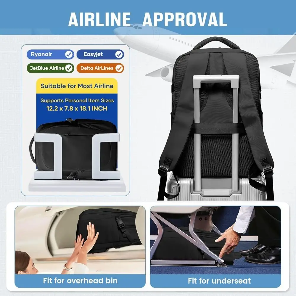 새로운 압축 디자인 여행용 백팩, 내구성 있는 공간 절약 진공 보관 가방, 휴대용 숄더백