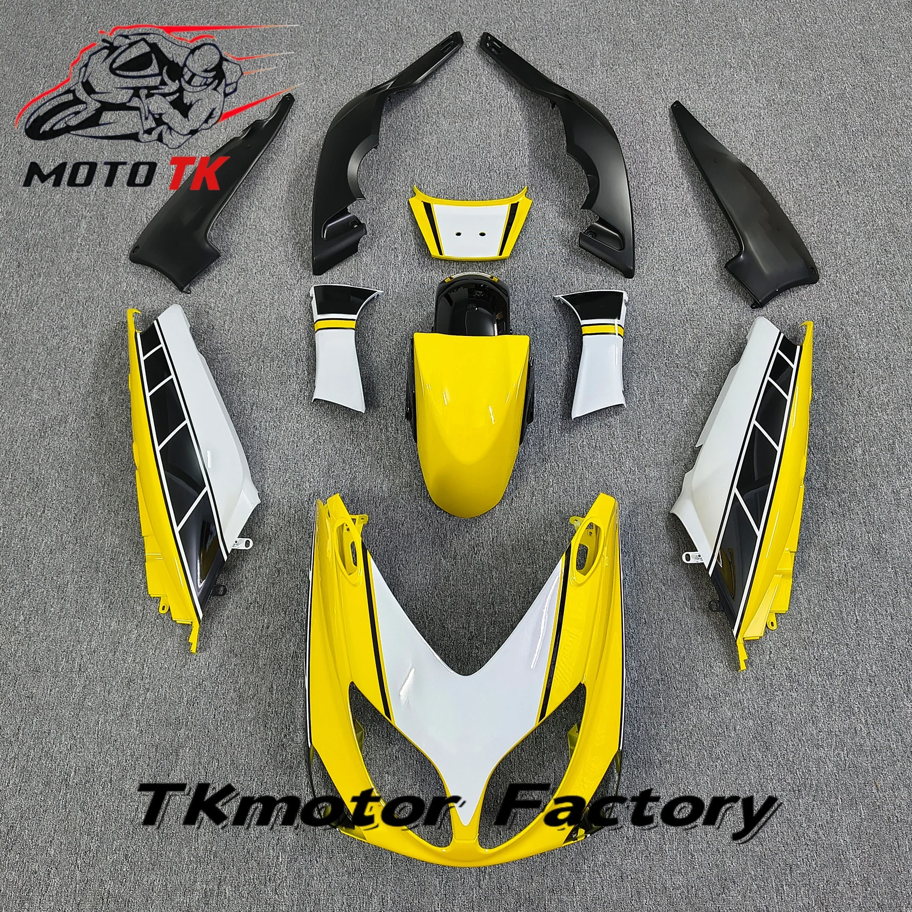 Whole Set Bodywork Fairing Kit For YAMAHA TMAX500 2001 2002 2003 2004 2005 2006 2007 Glossy Matt Black Panel Cowl Fit Tmax 500