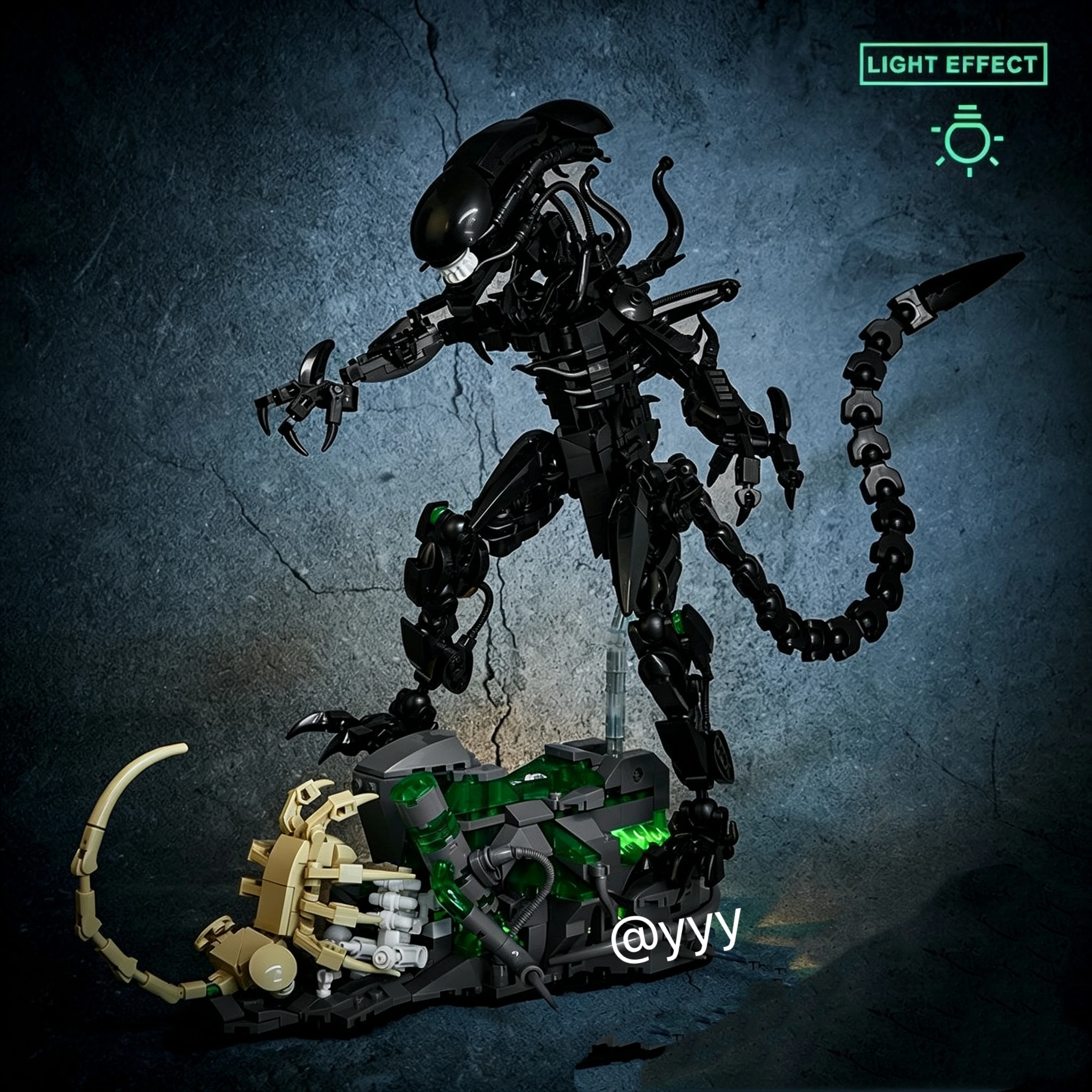 Nouvel ensemble de blocs de co - Xenomorph Kids Toys avis et prix