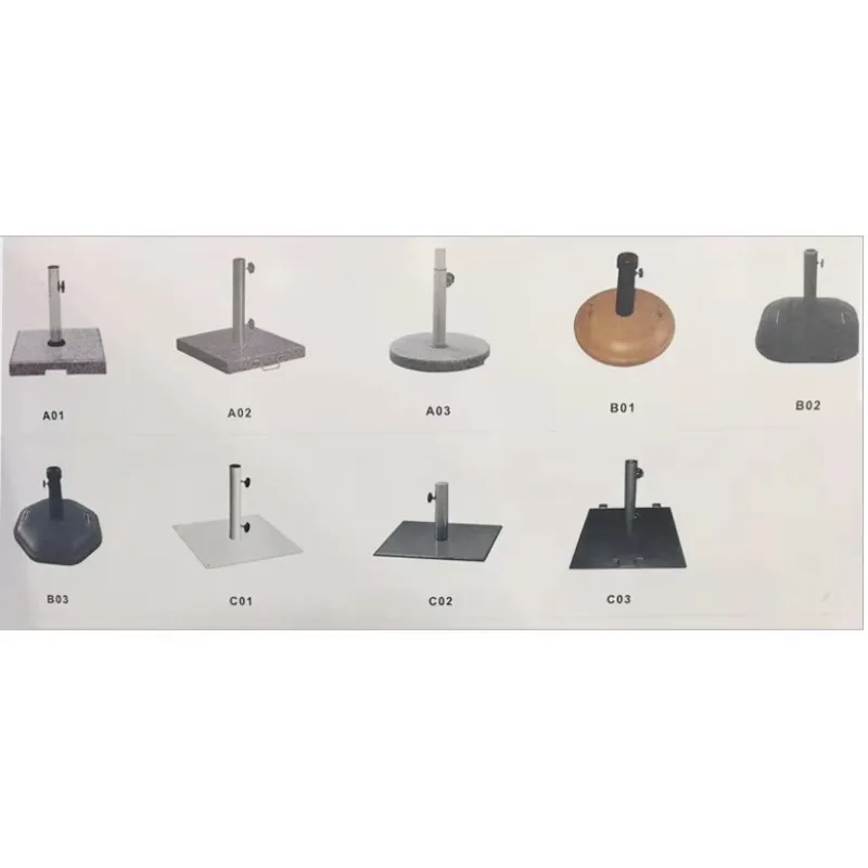 Outdoor Beach Terrace Umbrella Base Variety
