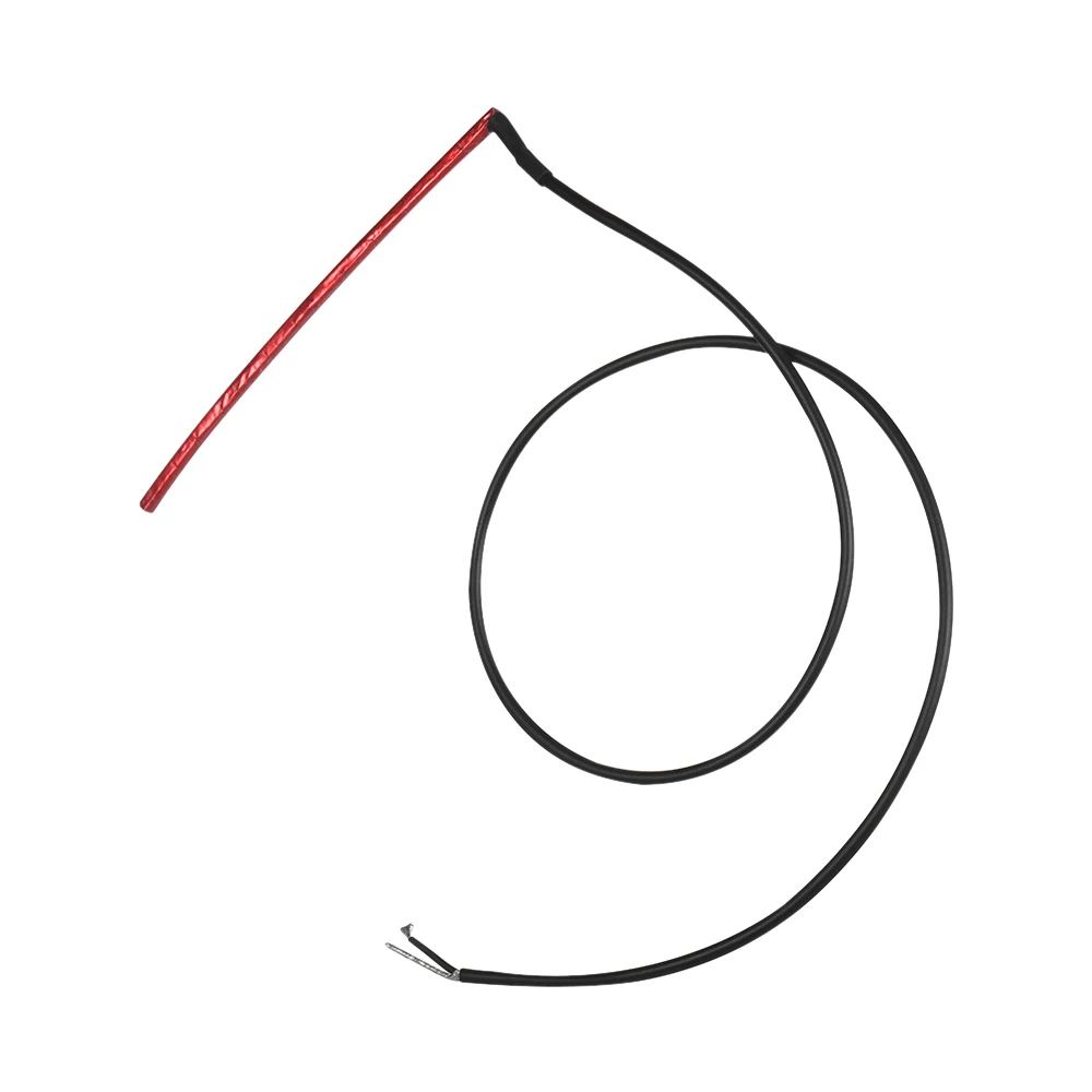 Ultrathin Red Pickup Under-Saddle Passive Piezo Film Pickup for Acoustic Guitar without Plug