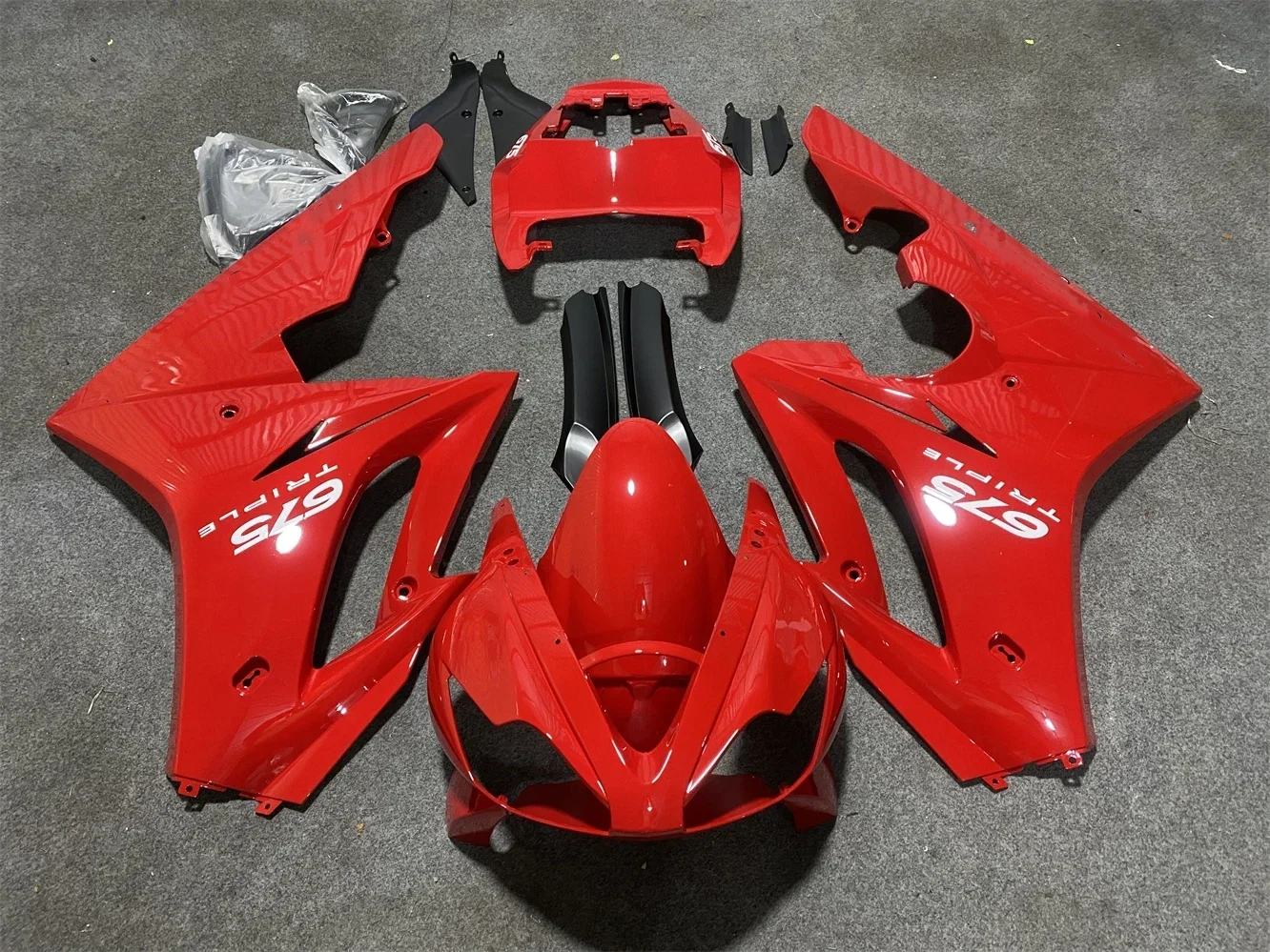 

Motorcycle Shell Fairing Set For Daytona Triumph 675R 675 2006 2007 2008 ABS Plastic Full Body Protection Plate Cover Fairings