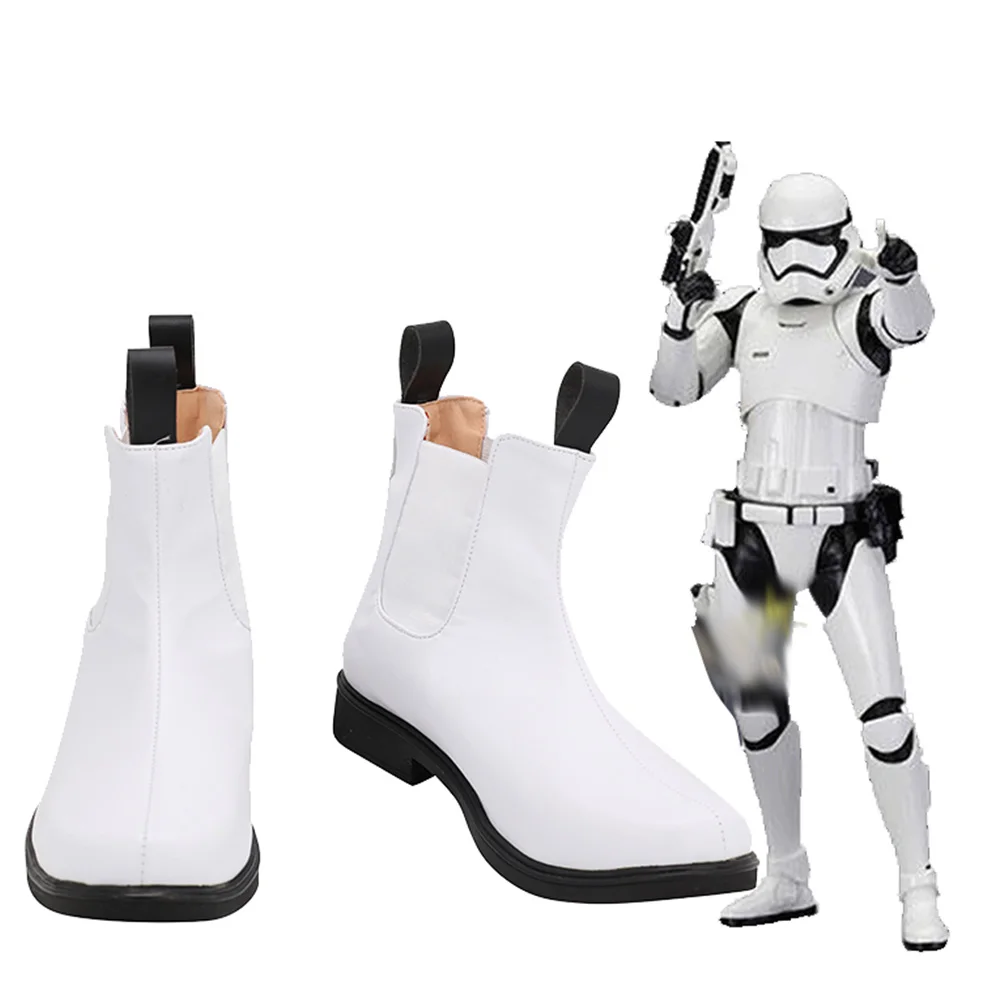 

Movie Space Battle Adults Wan Fantasy Imperial Cosplay Shoes Boots Disguise Halloween Costumes Accessories Custom
