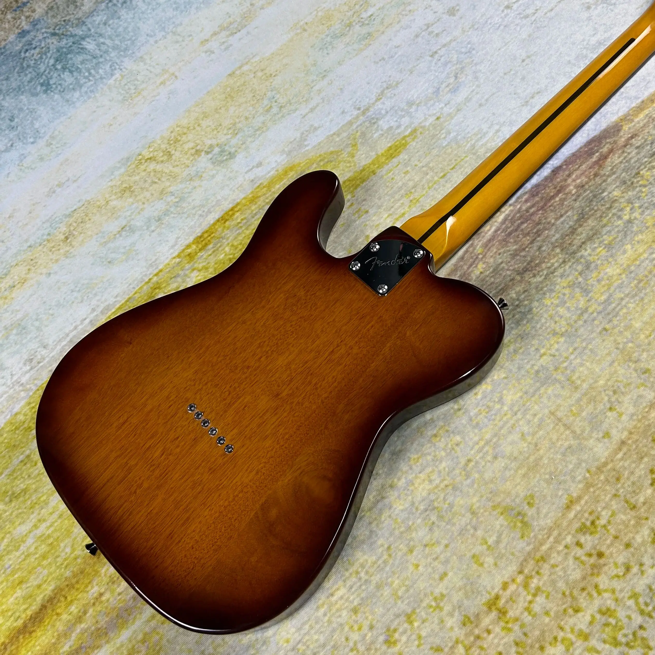 جيتار كهربائي TL - لون أمة الله العتيق - لوح فريتس من خشب الورد - جسم الماهوجني