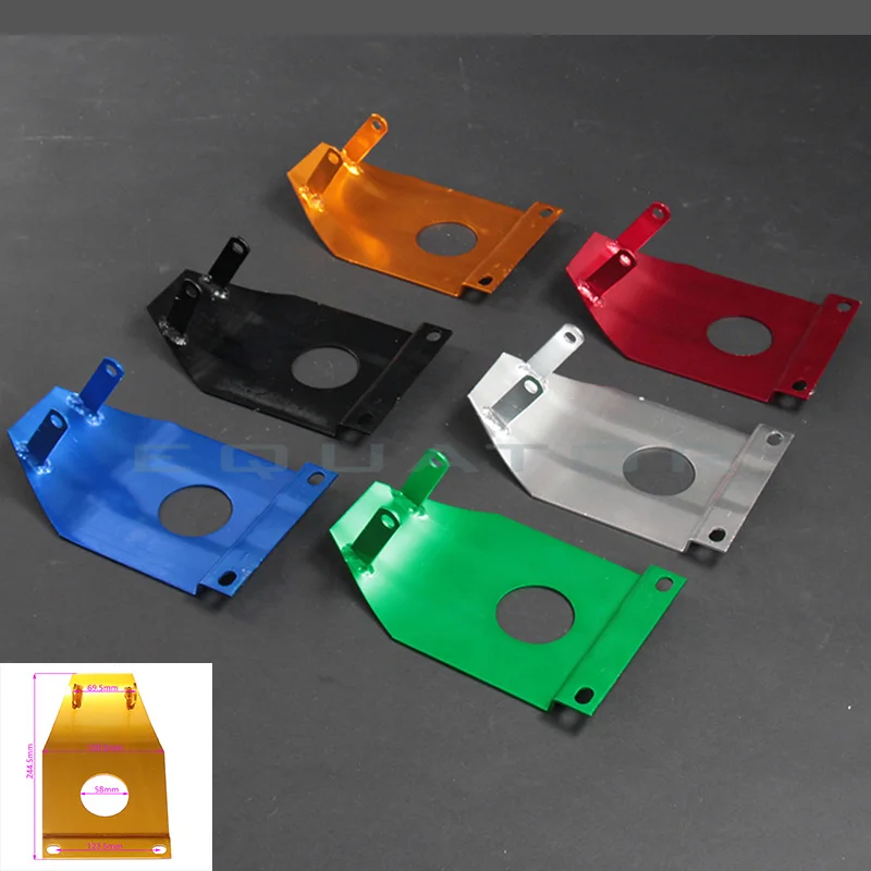 

Motorcycle dirt pit parts Aluminum Skidplate Skid Plate Engine Case Protection special for monkey 150cc