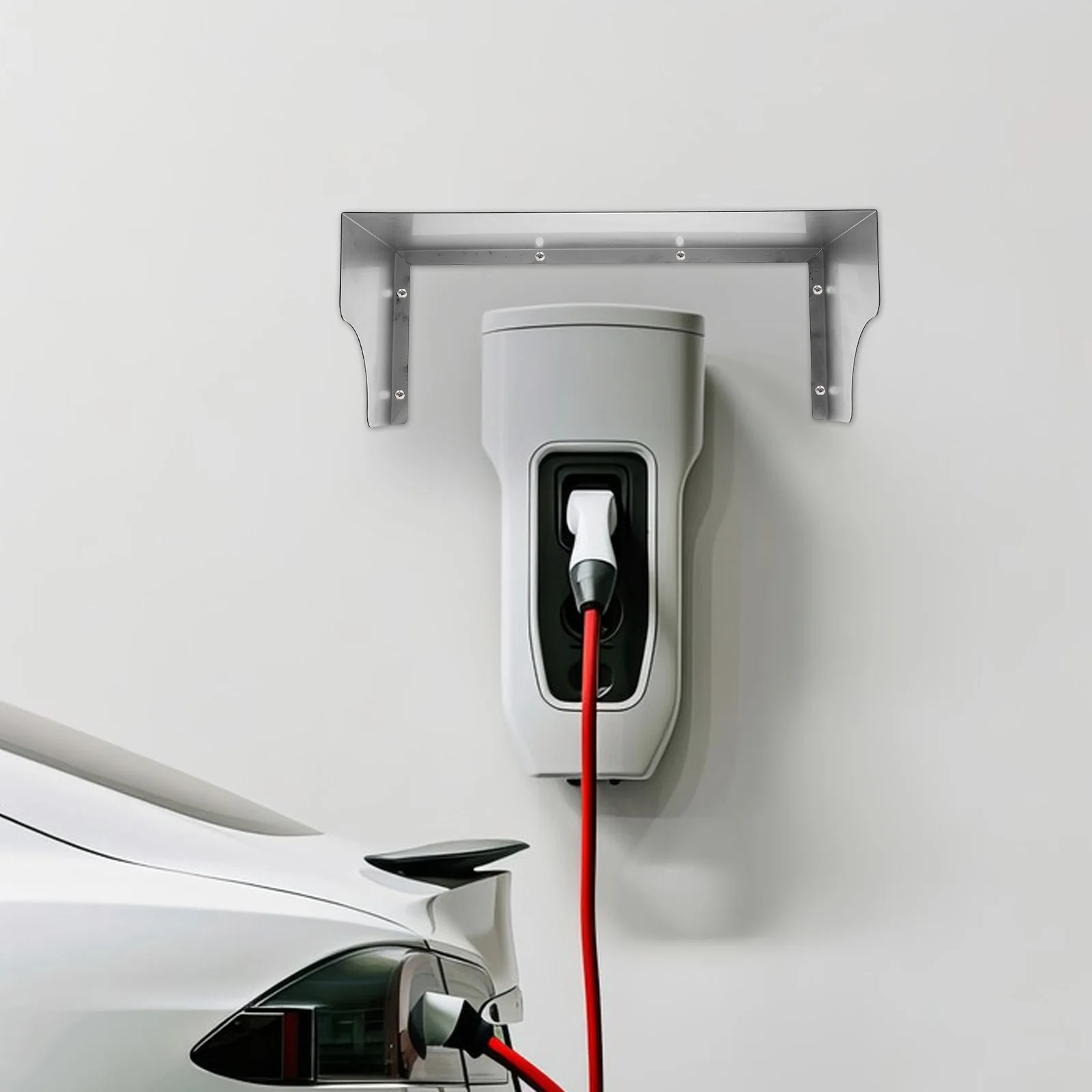 

Stainless Steel Weatherproof Outdoor Socket Cover Waterproof Protective Case for Doorbell Charging Stations Doorbell Rain Cover