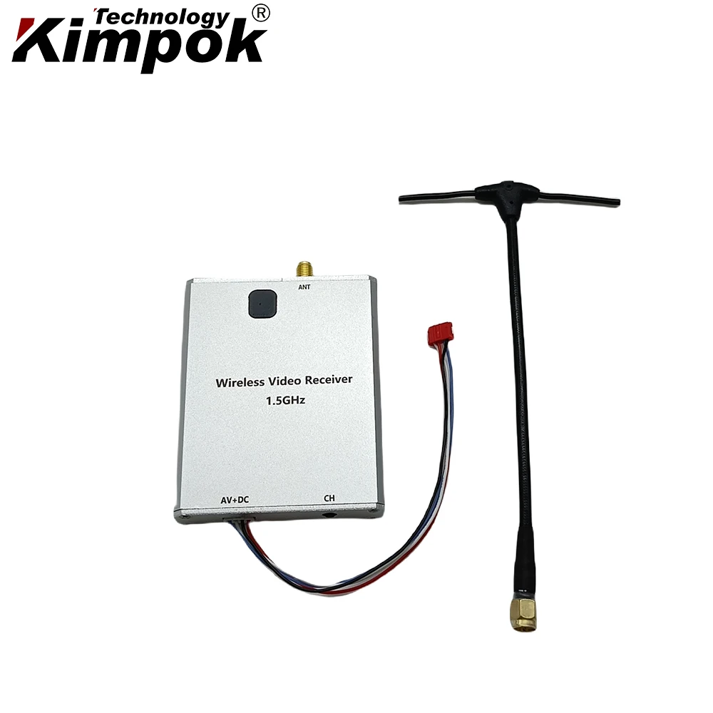 40Km Los Fpv 1.5Ghz 8W Wireless Video Transmitter and Receiver for Image Transmission
