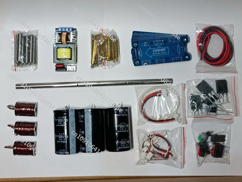 Integrated Multi-stage Electromagnetic Gun Scalable Electromagnetic Gun DIY Kit Physical Experiment