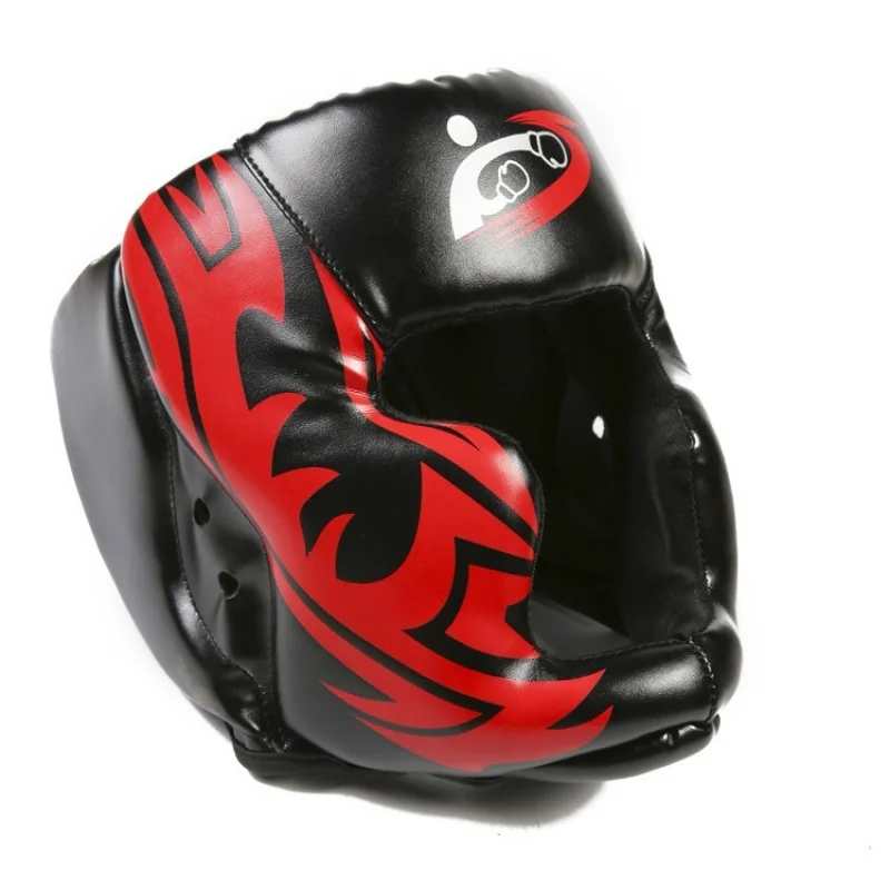 

Adult Kids Boxing Helmet Full Face MMA Sparring Headgear with Mouthguard for Karate Taekwondo Training Protection