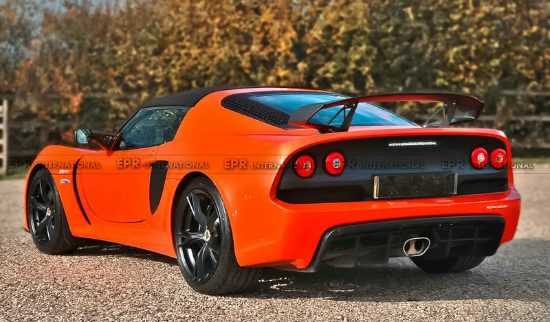 Задний спойлер в стиле Lotus Exige S3 Club Racer высокопроизводительное аэродинамическое Фото №6