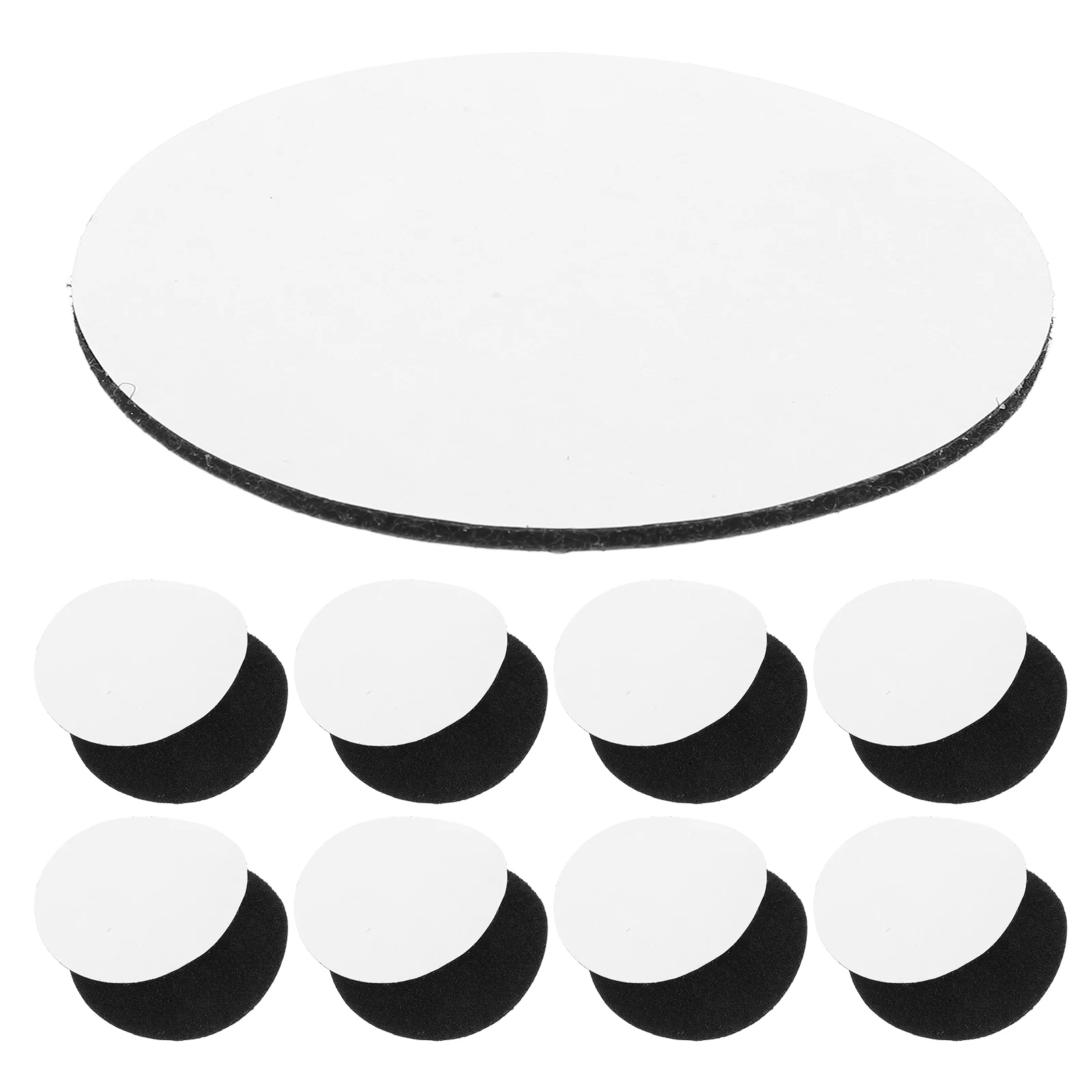 

Hook Fixed Patch Sticky Glue Self Adhesive Round Hook Loop Dots Nylon Polyester Bed Sheet Carpet Tablecloth Fastener