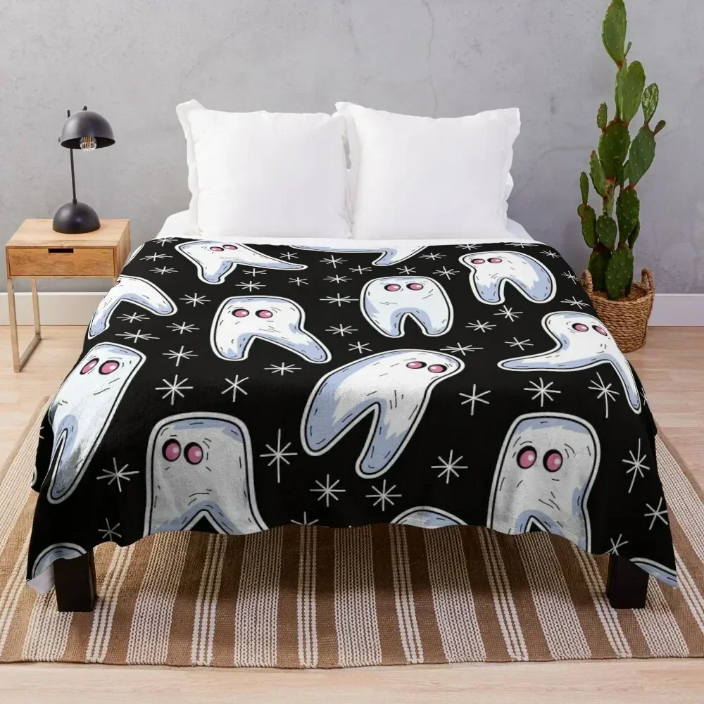 

Fresno Nightcrawlers Cryptid Black Throw Blanket Elegant Warm Throw Blanket for Hotel Home