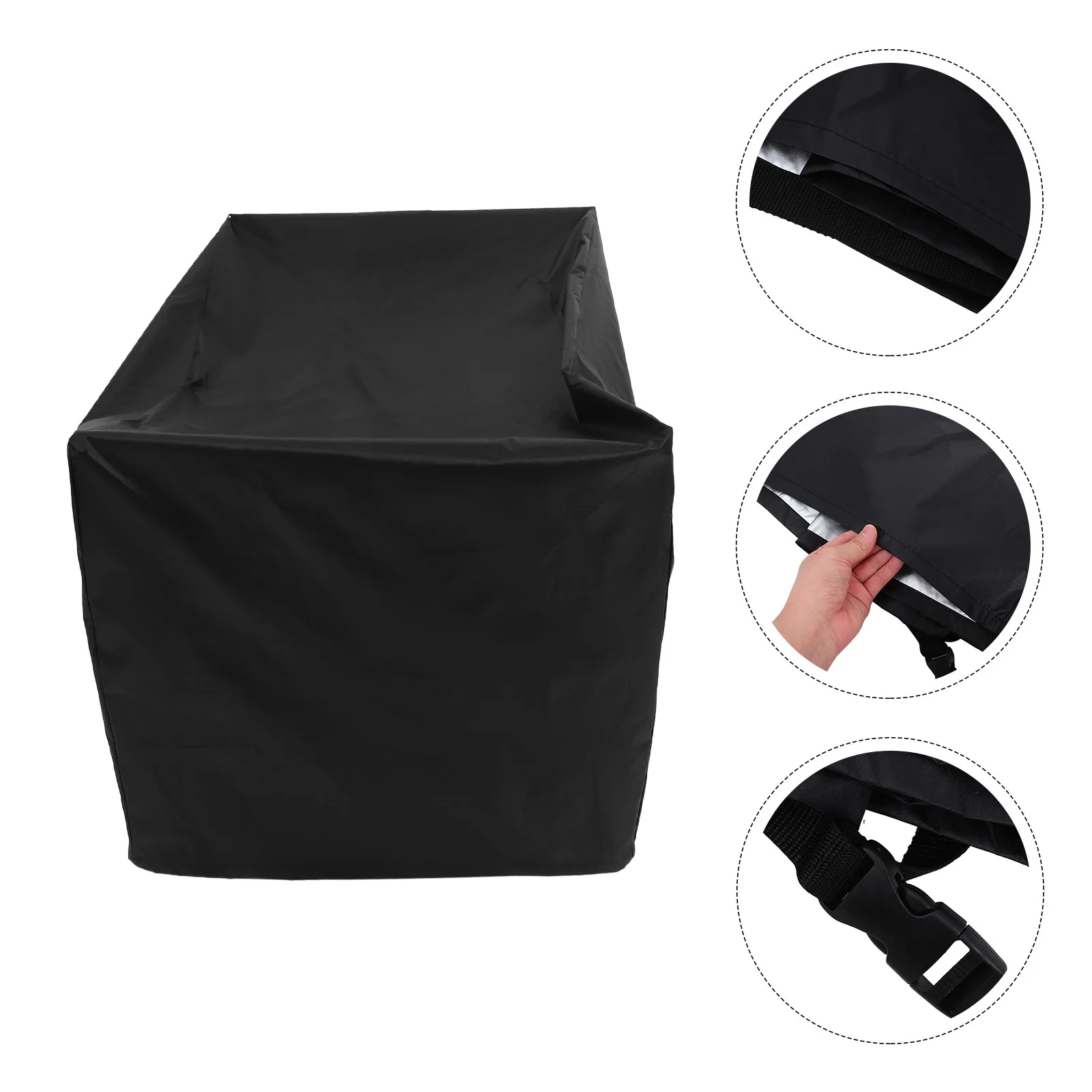 

Outdoor Generator Cover Waterproof Heavy Duty Oxford Cloth All Season Protection for Electric Generator Wind Dust Snow Proof