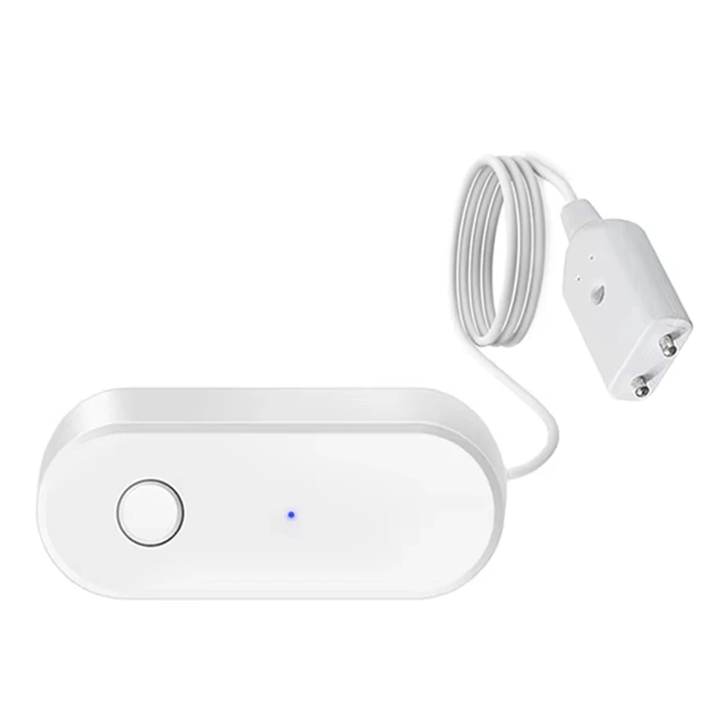 Sensor de água wi-fi, alarme, detector de vazamento de água, alerta de inundação, sistema de alarme de segurança, funciona