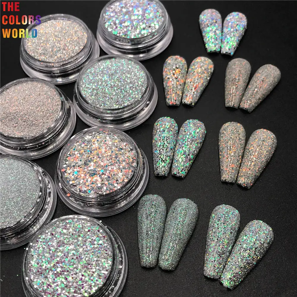 Prismatic Crystal Diamond Reflective Flash Glitter Nails Glitter Clothing Mobile Phone Shell Craft Fabric Eyeshadow Decoration