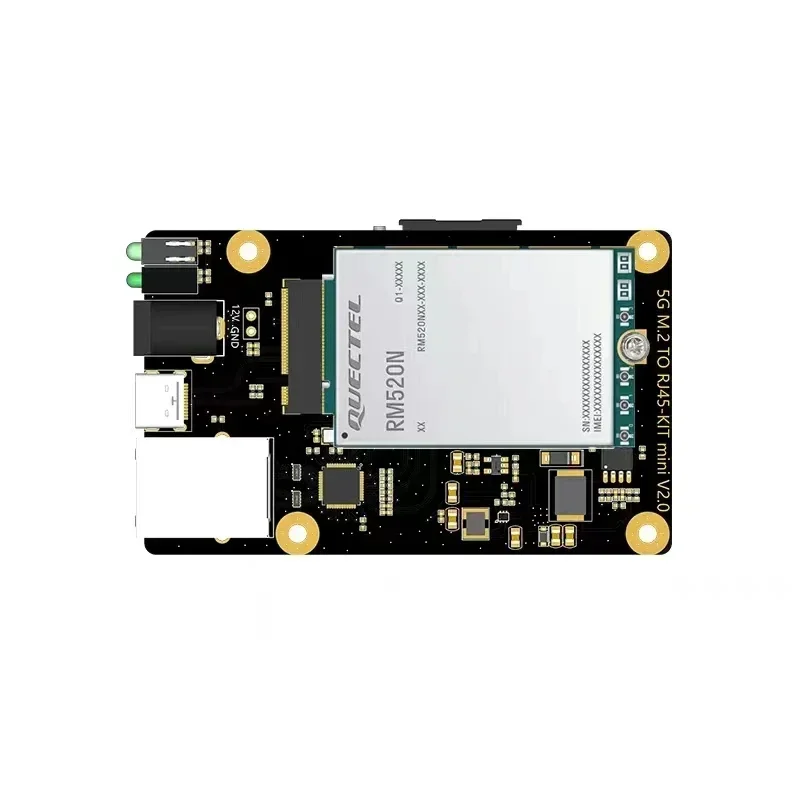 Nuovo modulo Quectel RM520N-GL Global Edition 5G scheda adattatore interfaccia M.2 sviluppo porta Gigabit Ethernet boardRM500Q-GL