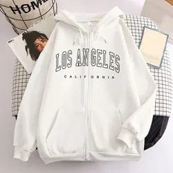 White Y2k Zip Up Hoodies Long Sleeve Letter Graphic Hoodies Pocket Drawstring Oversized Sweatshirt Jackets Sudaderas De Mujeres