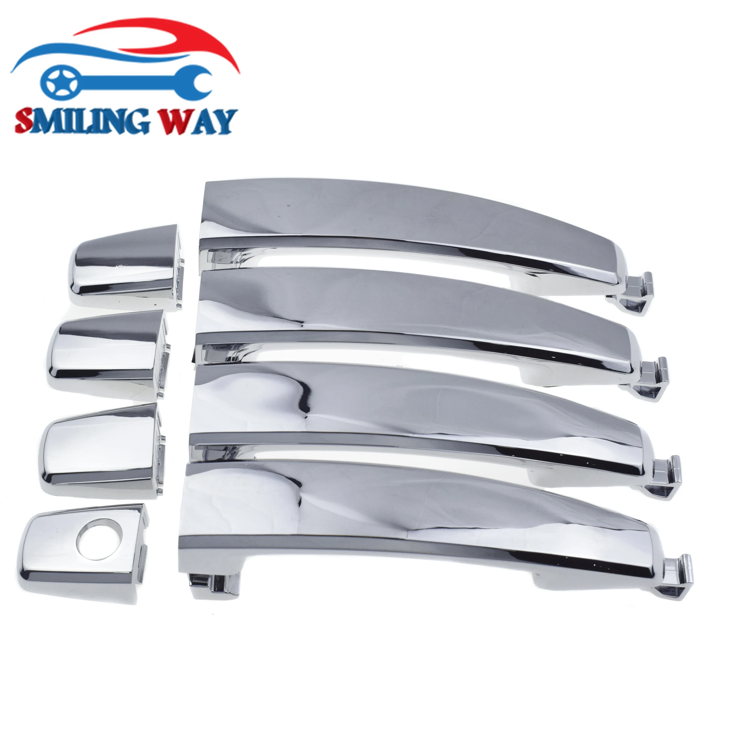 Chrome Front or  Rear Left or Right Outside Exterior Door Handle 96468266 96468306 For Chevrolet Captiva Sport Aveo Saturn Vue