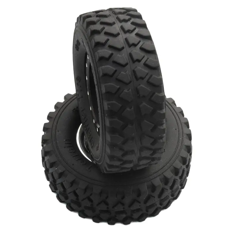 Odies-carros de controle remoto pneus rc carro rodas de metal e aro hub para 1/16 wpl rc carro rc peças atualização