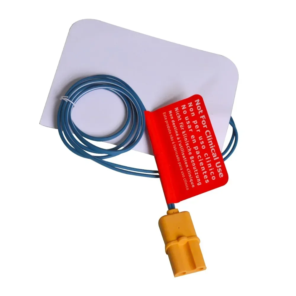 1 pair Adult AED Defibrillation Training Electrode Patch For AED Trainer Replacementable Emergency First Aid Skills Training