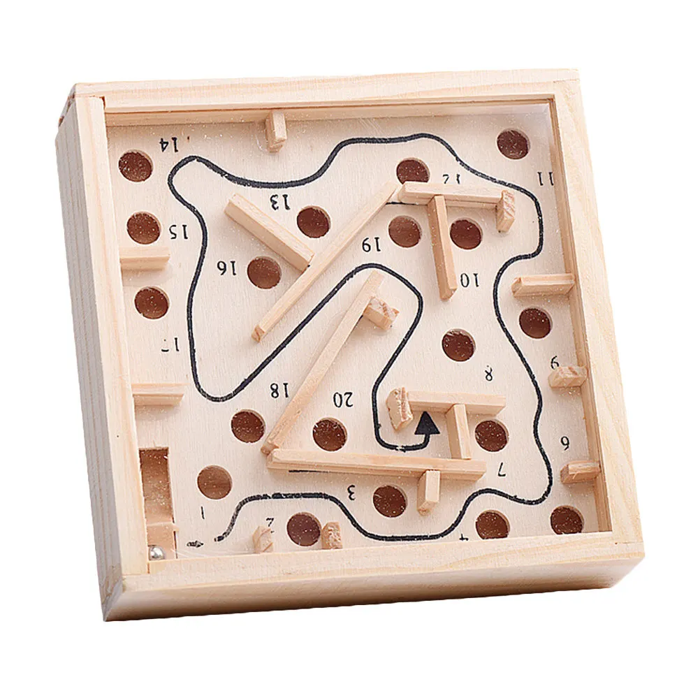 

Early Education Learning Toys Kids Game for Maze Games Board Montessori Inspired Labyrinth