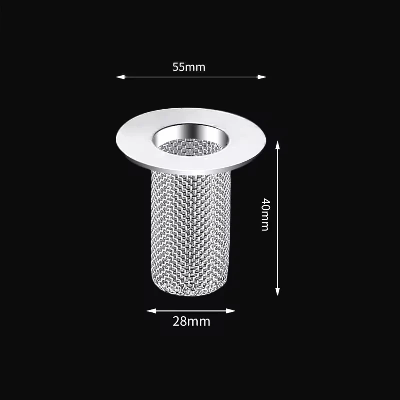 Waschbecken-Stecker, geruchshemmend, Pop-Up-Bounce-Kern, Waschbecken-Stopper, Haarfänger, Dusche, Waschbecken-Sieb, Edelstahl-Filter, springender Kern – Detail 10