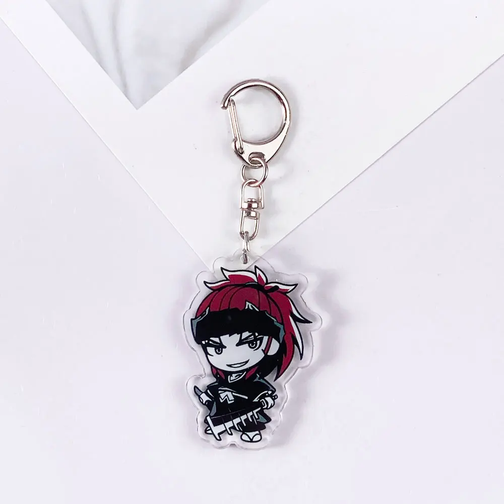 شخصيات أنيمي بليتش لطيف المفاتيح اكسسوارات الاكريليك حقيبة سحر الكلاسيكية على ظهره قلادة الإبداعية حلقة رئيسية هدايا لمحبي