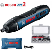 Original Bosch Go2 Electric Screwdriver Set 3.6V Rechargeable Automatic Screwdriver Hand Drill Bosch Go 2 Electric Batch Tool
