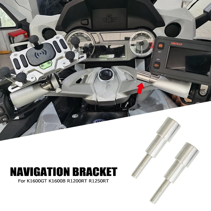 

Удлинитель стержня, навигационный кронштейн для мобильного телефона для BMW K1600GT K1600GTL K1600B R1200RT R1250RT 2014-2023 2022, мотоцикл