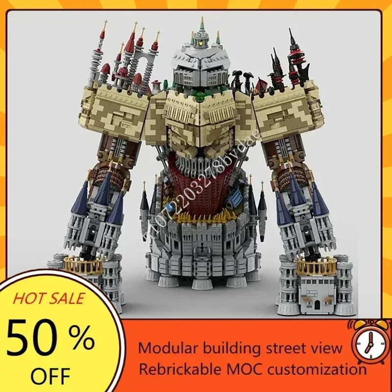 5685PCS DIY Assembly Alexander the Roaming Model MOC Technology Castle Monster Puzzle Toy Creative Christmas Gift for Ages 14+