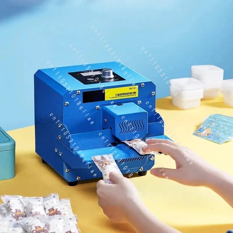 110/220V Mi-ni Aluminum Foil Plastic Film PE Coated Paper Bag Sealer Roller Sealing Machine