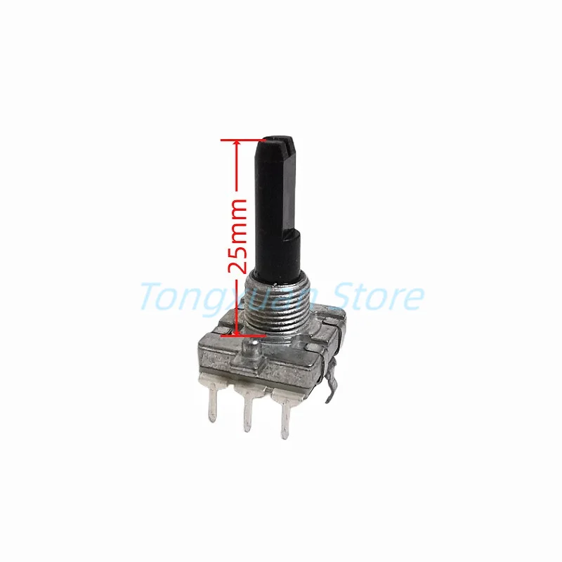 1pc EC16 Encoder rotativo 24 posizioni Pulse Digital Rotary 3Pin amplificatore interruttore del Volume interruttore del fornello a induzione 15/20MM mezzo albero